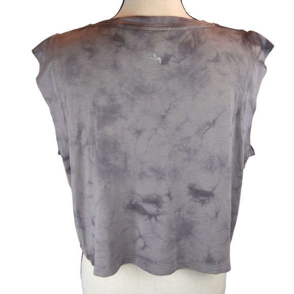 2 Workout Boxy Fit Crew Neck Crop Tanks, Size Large (1 NWT) - Picture 10 of 16